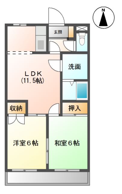 ハピネス湘南 間取り