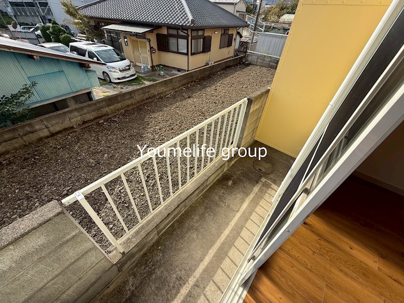 アカデミックハイツ ベランダ