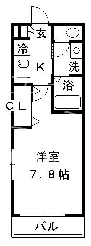 メゾン　トレゾア 101号室 間取り