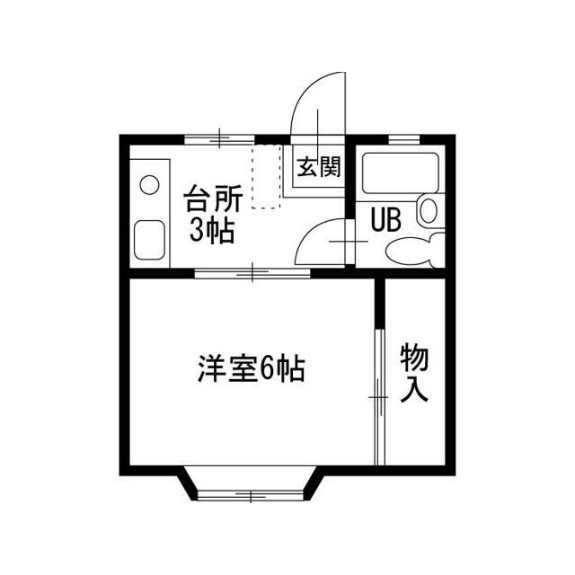 イートンハウスＣ 102号室 間取り