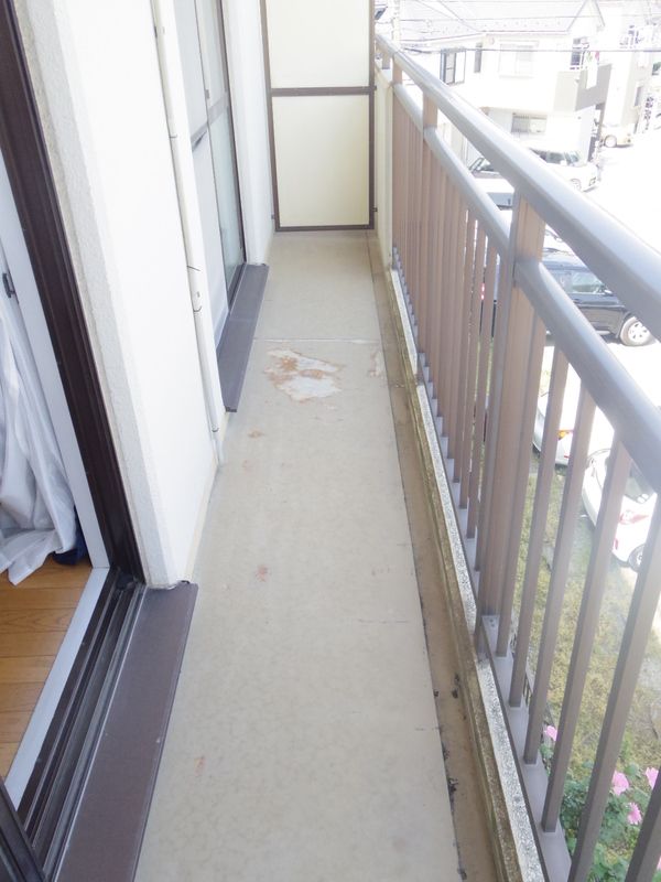 ハイムクエレひばりが丘 ベランダ