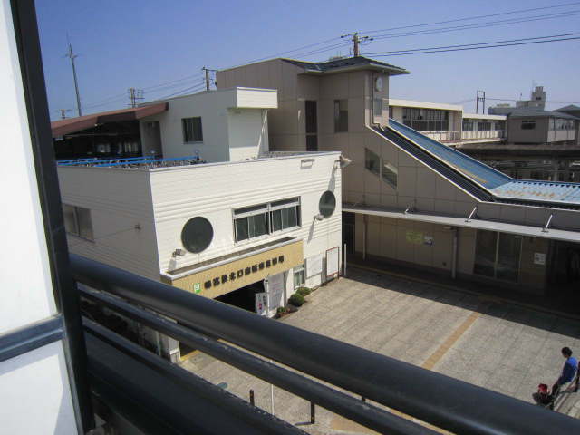 サイクルハイツ ベランダ