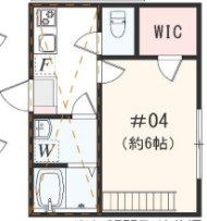 アザーレ・ソラ東海大学前Ａ 104号室 間取り