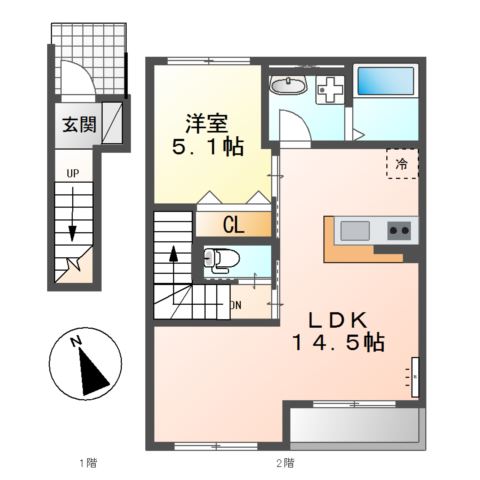 アイルトンハウス 間取り