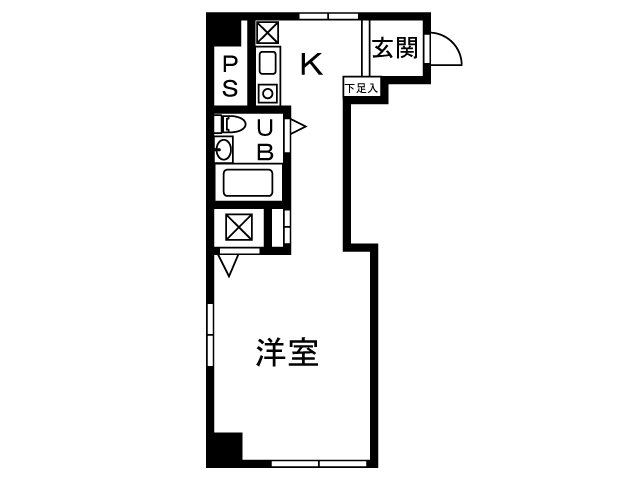 誠心ビル 402号室 間取り