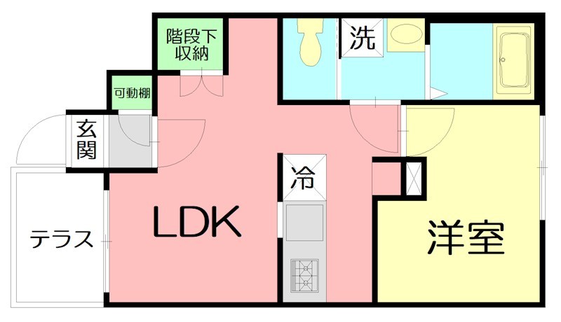 湘南台2丁目計画　 102号室 間取り