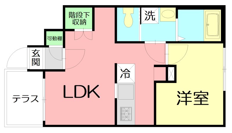湘南台2丁目計画　 103号室 間取り