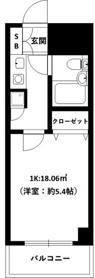 ライオンズプラザ平塚第２ 208号室 間取り