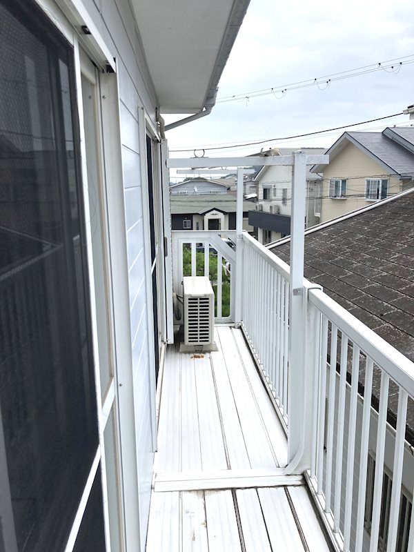 コーポさかや ベランダ