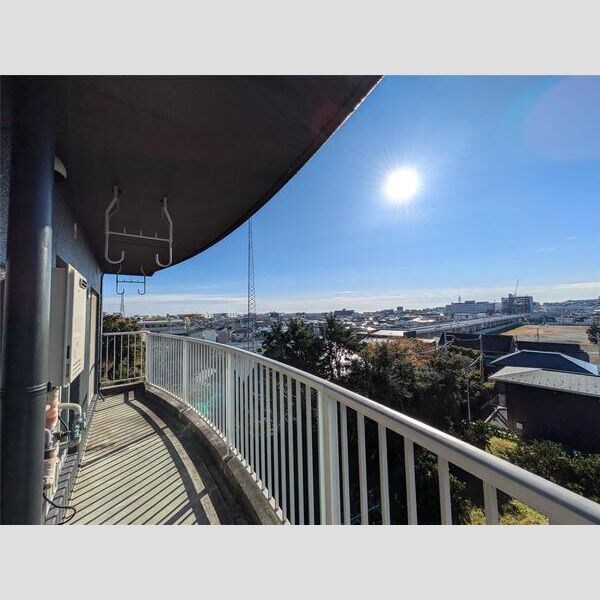 興津ハイツ ベランダ