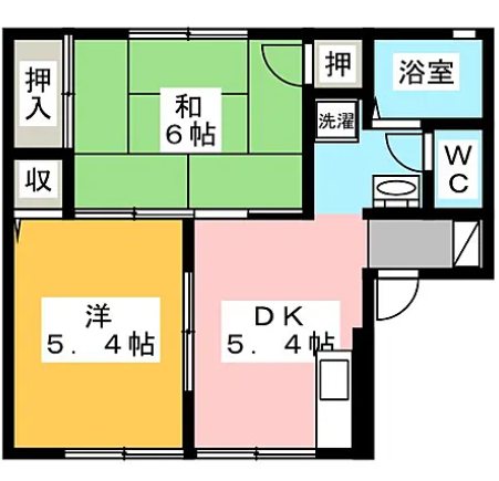 サニーコート湘南 101号室 間取り