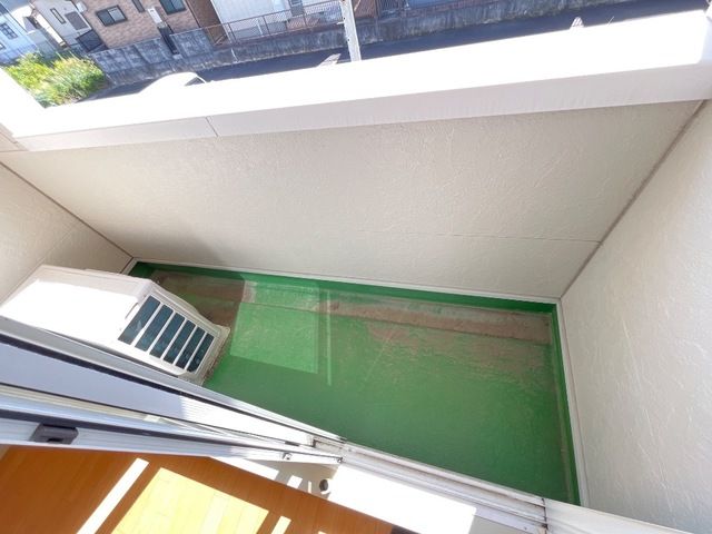 サンタプレイス ベランダ