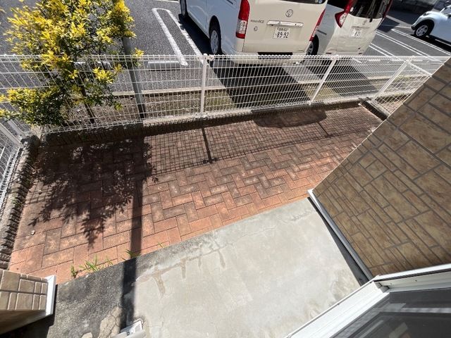 サンタプレイス ベランダ