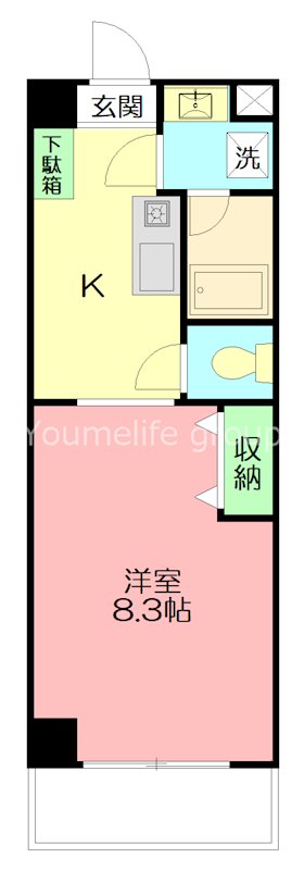 アネックス石井7 202号室 間取り