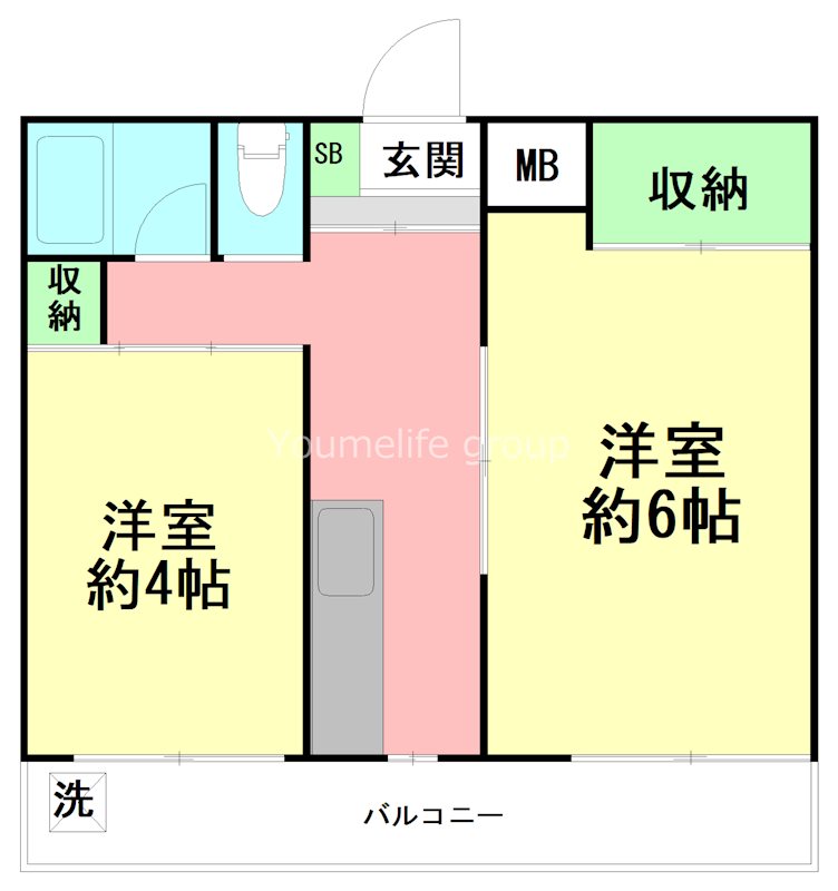 彦田ビル 201号室 間取り