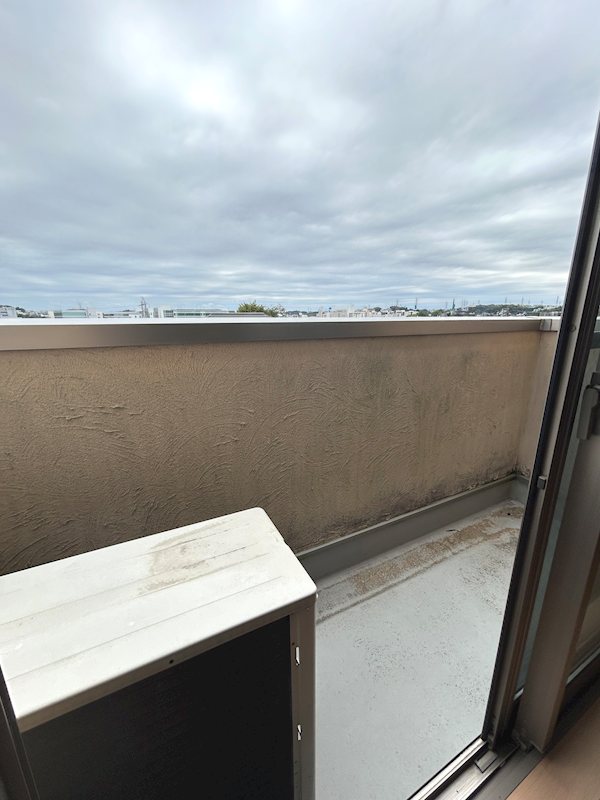 吉田町テラスハウス ベランダ