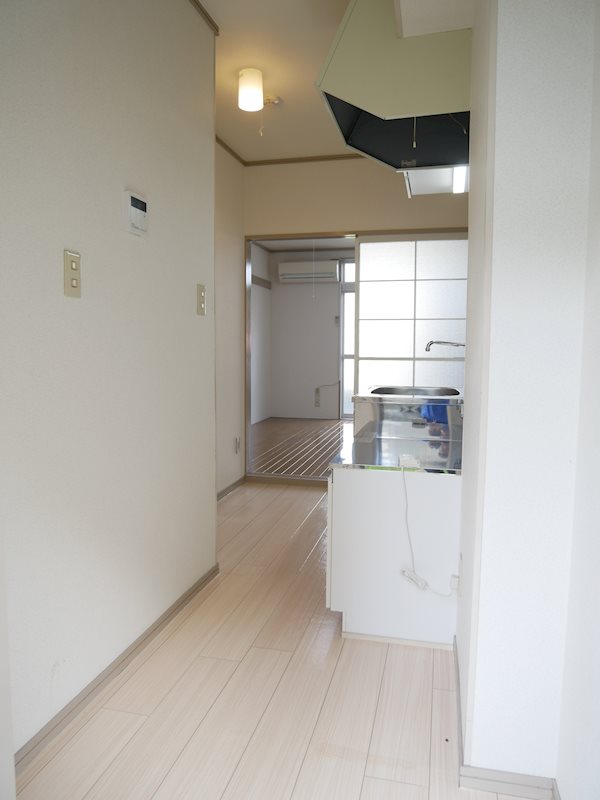 スカイパルB棟 玄関