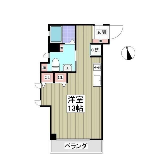 マルヴィエント湘南 201号室 間取り