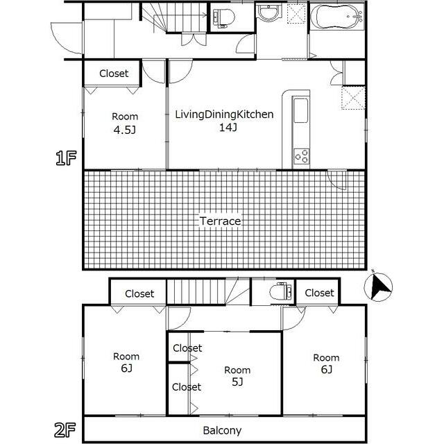 小田原市小竹戸建 間取り
