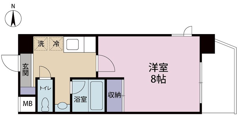 ブリアン・ドォール湘南藤沢 203号室 間取り