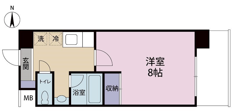 ブリアン・ドォール湘南藤沢 202号室 間取り