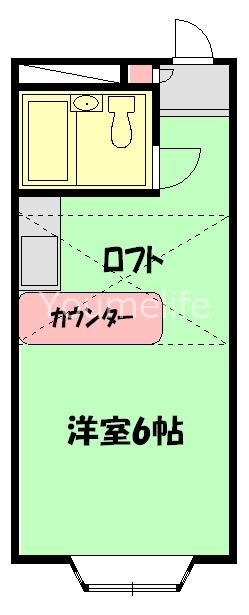 ベルピア茅ヶ崎第６－１ 205号室 間取り