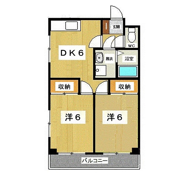 グレイス原宿Ⅱ 105号室 間取り