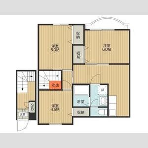 プリムローズA 203号室 間取り