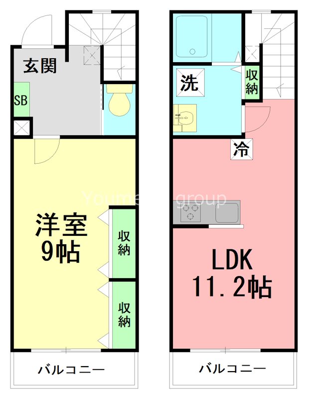 ウッドガーデン 105号室 間取り