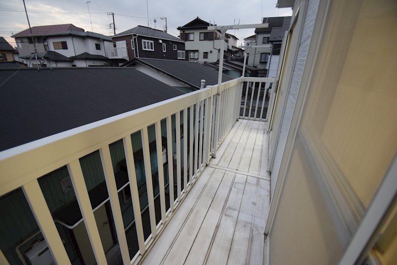 キャラットパレス ベランダ