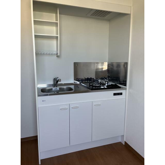 自炊派に嬉しい2口ガスコンロ付き! ミルキーウェイ東戸塚 キッチン