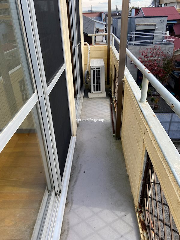 別部屋参考 サンハイツ厚木 ベランダ