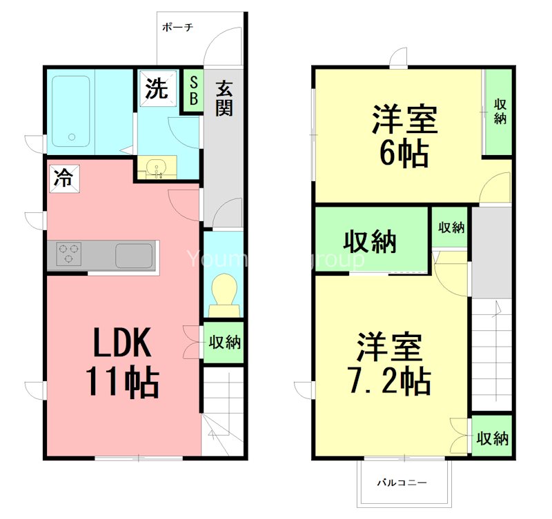 アメニティー厚木市林4丁目アパート 103号室 間取り