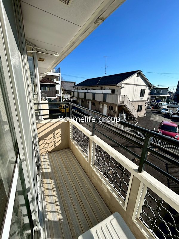 ドミールシャルム ベランダ