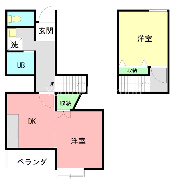ルソレイユ・ルバンⅡ 014号室 間取り