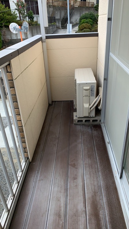 反転部屋参考 第6ヤマニコープ ベランダ