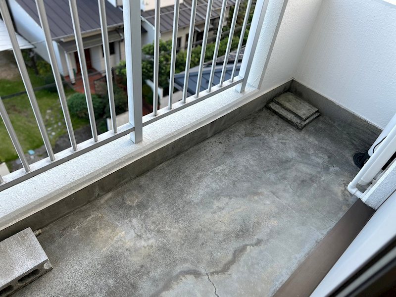 蓮正寺マンション ベランダ