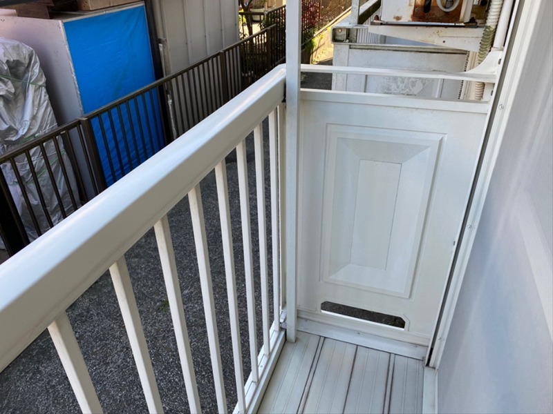 吉原ハイツ ベランダ