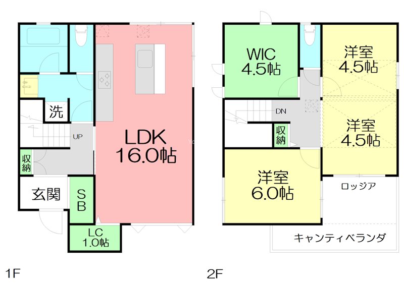 羽鳥5丁目ヘーベルハウス 101号室 間取り
