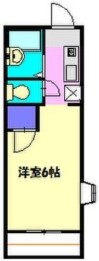 ノバビュー元町 102号室 間取り