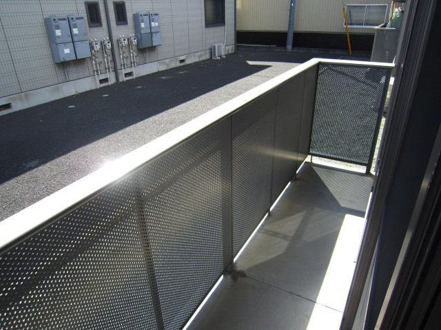 コーポ豊明Ａ ベランダ
