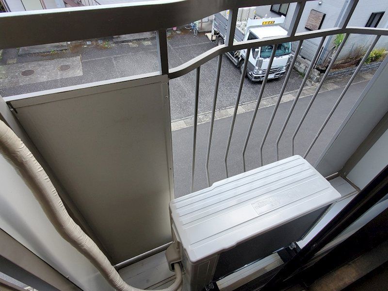 シティハイムハウスＭ２ ベランダ