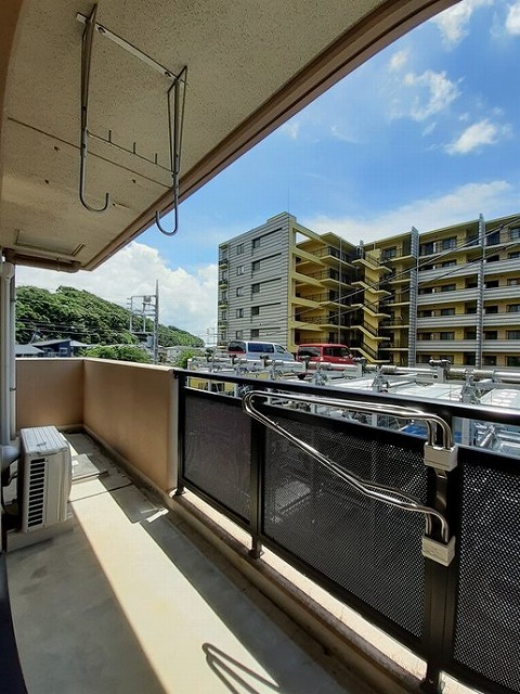 リバーサイド城南 ベランダ