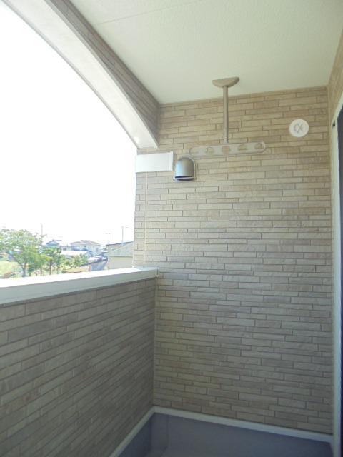 ライツェント ベランダ