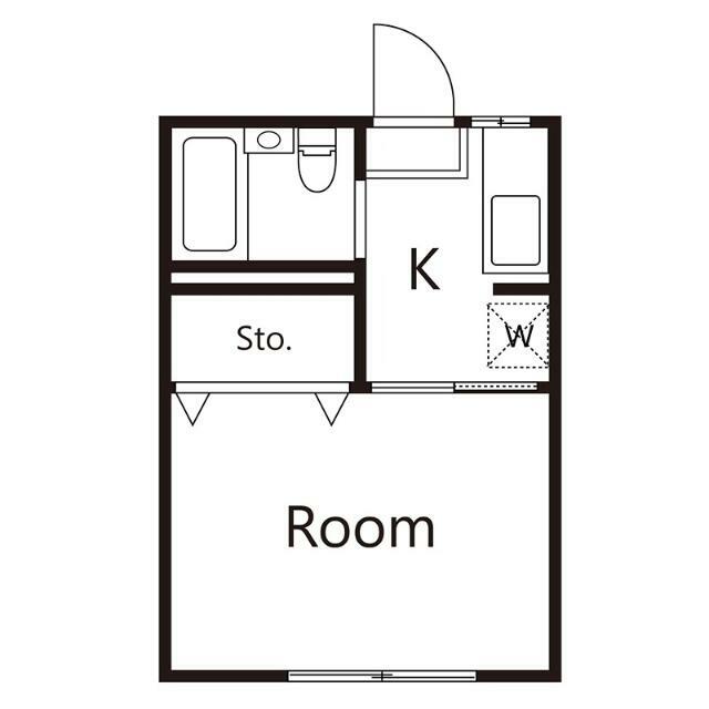 リベルテ 105号室 間取り
