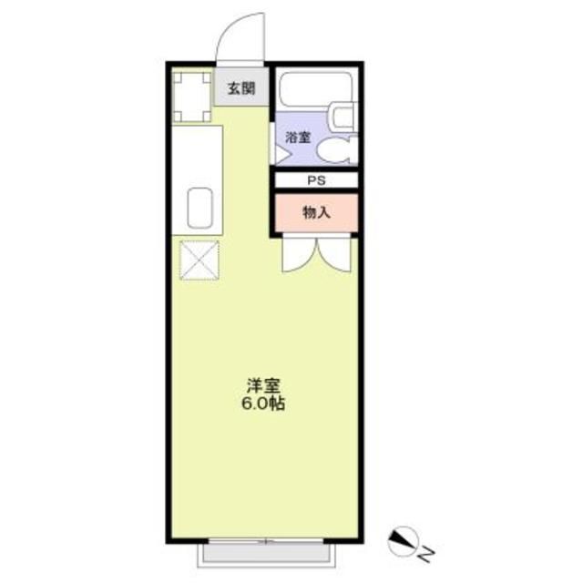 フローラヒルズ洋光台 101号室 間取り