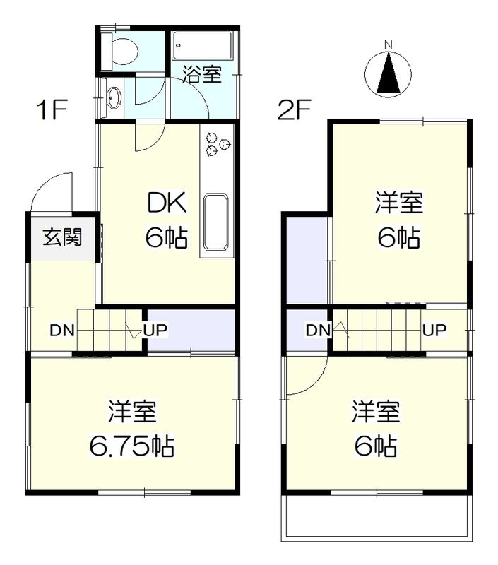 湘南平塚山下戸建 間取り