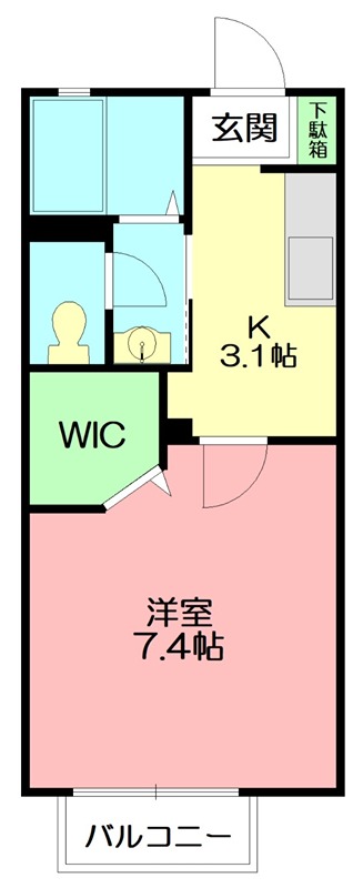 ビラ　セレーナ 00202号室 間取り
