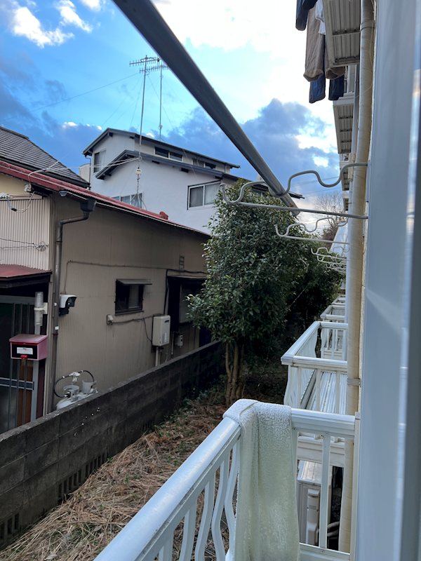 ヤマト南矢名ハウス ベランダ