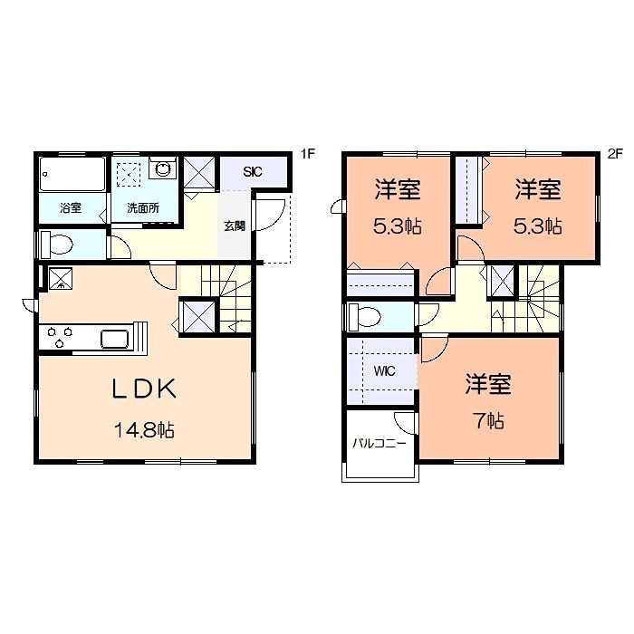 Komorebia Ⅱ 間取り